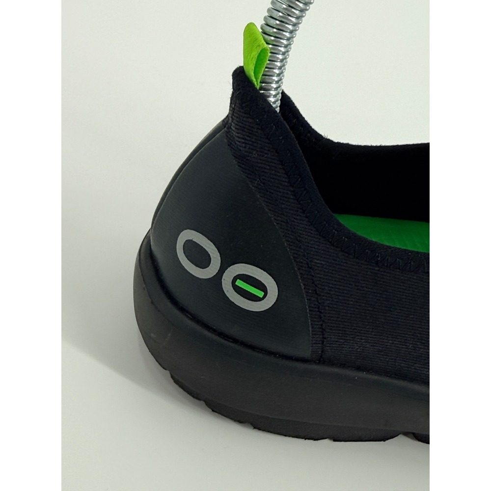 OOFOS OOmg Low eeZee Shoe Womens Sz 7.5 Recovery comfort casual Black slip on - Picture 3 of 14
